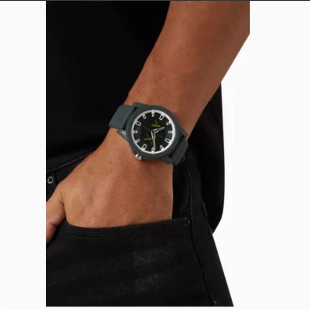 ARMANI EXCHANGE A/X  Dark Green Quartz Analog Watch NWT